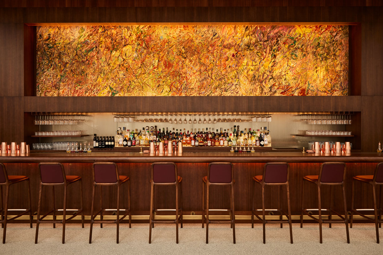 ベルナール・ビュッフェ、「NEW YORK-Park avenue」 Restaurant | Four Twenty Five in New York, NY
